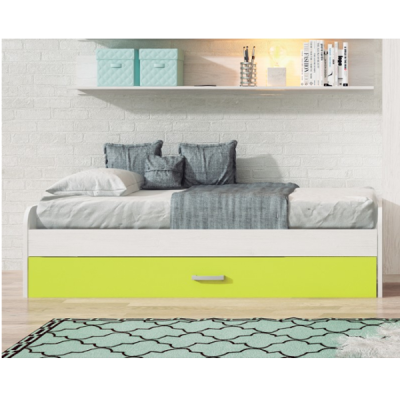 cama_nido-parchis_con_estante_acabado_andersen-verde
